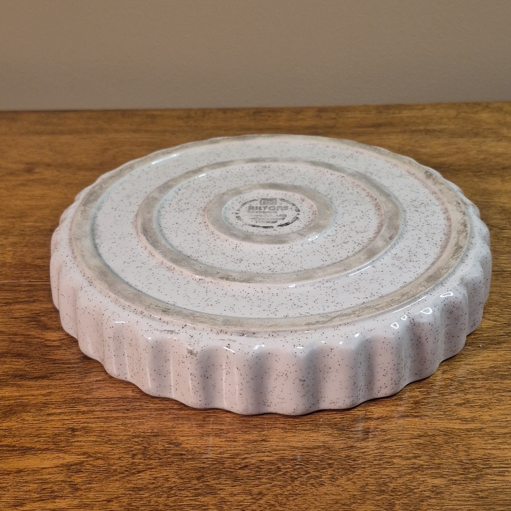 BILTONS Vintage 1970s Ironstone 'Celtic Rose' Pattern Quiche/Pie Baker Dish - Picture 8 of 13